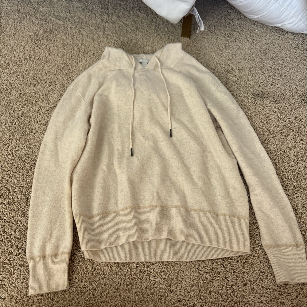 Zella Cream Cowl Neck Sweater
